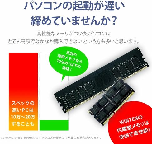 WINTEN DDR5-4800 64GB (2 x 32GB) 288-Pin CL40 1.1V DIMM SDRAM Internal Memory/Expansion Module for Desktop PCs WT-LD4800-D64GB in Saudi Arabia
