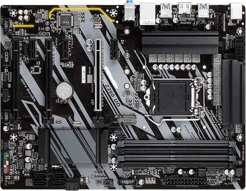 Motherboard Fit for GIGABYTE Z390 UD for 8/9th Gen Intel LGA 1151 with I/O Back Plate Shield,Used in Saudi Arabia