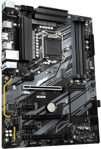 Motherboard Fit for GIGABYTE Z390 UD for 8/9th Gen Intel LGA 1151 with I/O Back Plate Shield,Used in Saudi Arabia