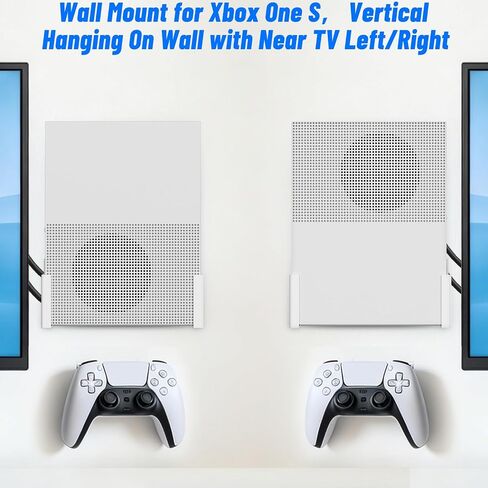 Wall Mount Bracket Compatible for Xbox One S,Xbox One S Wall Mount in Saudi Arabia