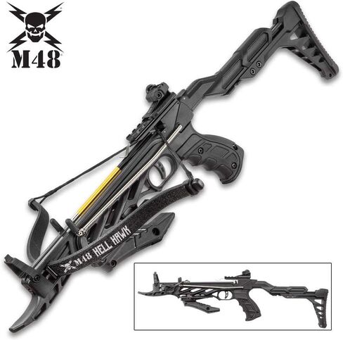 M48 Hell Hawk Self-Cocking Assault Crossbow Pistol - Lightweight in Saudi Arabia