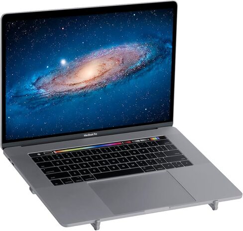 HomeStock Foldable Laptop Stand for MacBook and Laptops, Space Gray in Saudi Arabia