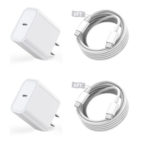 [3Pack] 20W USB C Fast Charger iPhone 17 16 Fast Charging, Apple 17 Charger in Kuwait