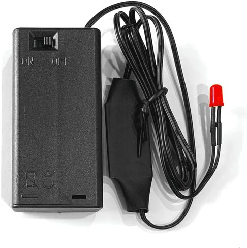 Blue Charm Fake Car Alarm, 1.5 Year Continuous Usage Battery Life, Red Blinking LED Light with 42" Long Wire, (2xAA Batteries not Included) in Kuwait
