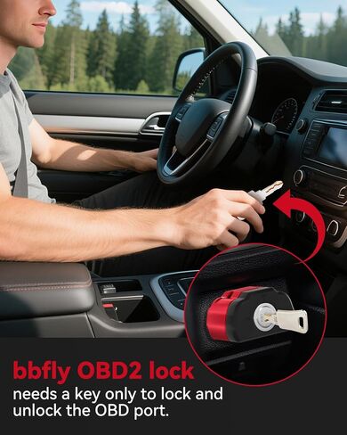 OBD2 Lock with Key, Car OBD Port Lock Anti Theft Protector in Saudi Arabia