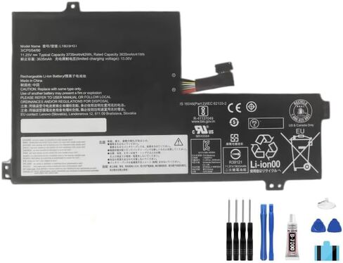 compatible For Lenovo Chromebook 1st Gen/100E 300E 500E 2nd Gen/100E 300E LCD Display Touch Screen Digitizer Full Assembly Replacement battery L18D3PG1+Free Tools，For L18D3PG1 battery in Saudi Arabia