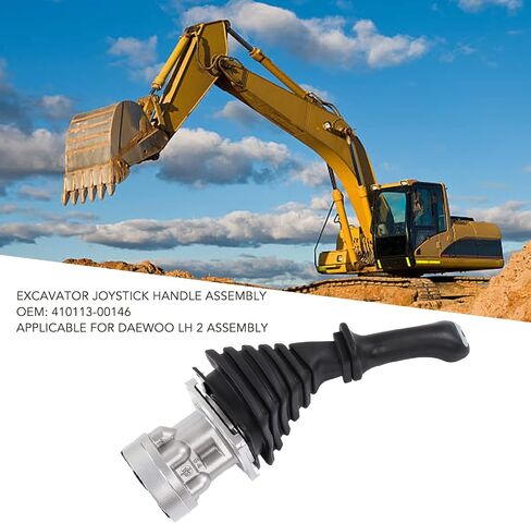 Excavator Joystick Controller Assembly Alloy Steel Pilot Handle 410113‑00146 LH 2 in Saudi Arabia