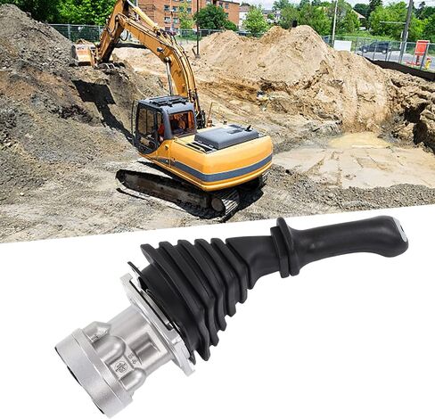Excavator Joystick Controller Assembly Alloy Steel Pilot Handle 410113‑00146 LH 2 in Saudi Arabia
