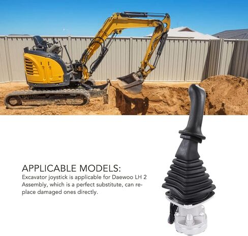 Excavator Joystick Controller Assembly Alloy Steel Pilot Handle 410113‑00146 LH 2 in Saudi Arabia