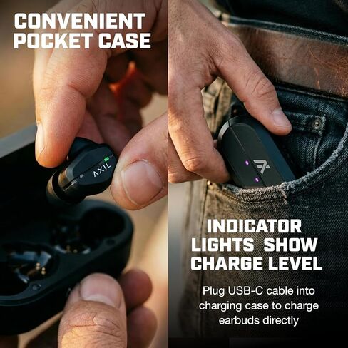 AXIL CRX Electronic Hearing Protection Earbuds with CRX Link Bluetooth in Saudi Arabia