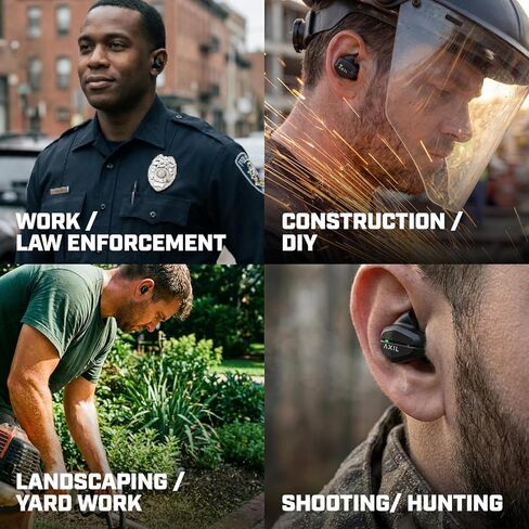 AXIL CRX Electronic Hearing Protection Earbuds with CRX Link Bluetooth in Saudi Arabia