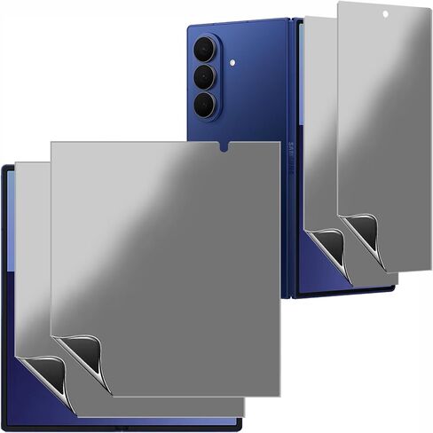 2 Pack Privacy Matte Screen Protector For Samsung Galaxy Z Fold 8 Ultra Anti-Spy Anti Glare Front + Inner Soft Film in Saudi Arabia