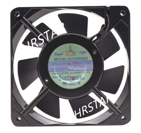 for Suntronix SJ1225HA2 Axial Fan SAN JUN 220V 0.10A 120X120X25MM 2-Pin Cooling Fans in Saudi Arabia