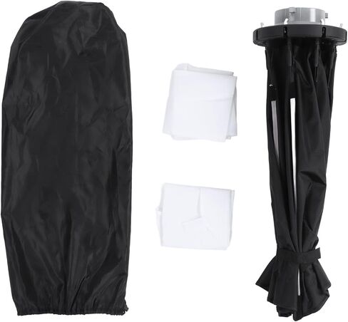 Octagonal Portable Softbox with Reflective Coating for Photo Studio Flash, Softening Light for Portraits, Weddings and Events, Easy Installation, Metal and Nylon Material in Saudi Arabia