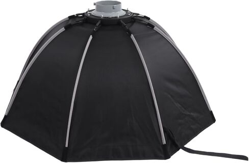 Octagonal Portable Softbox with Reflective Coating for Photo Studio Flash, Softening Light for Portraits, Weddings and Events, Easy Installation, Metal and Nylon Material in Saudi Arabia