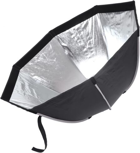 Octagonal Portable Softbox with Reflective Coating for Photo Studio Flash, Softening Light for Portraits, Weddings and Events, Easy Installation, Metal and Nylon Material in Saudi Arabia