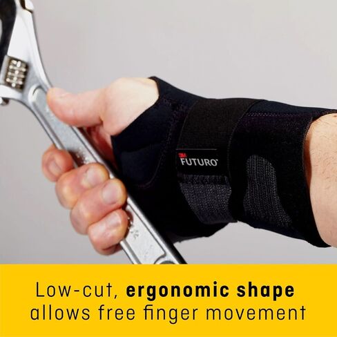 Futuro Compression Stabilizing Wrist Brace, Left Hand, L/XL in Saudi Arabia