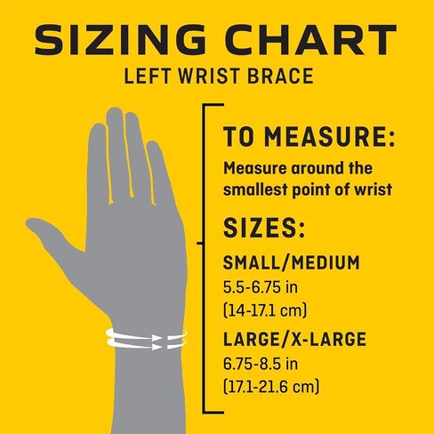 Futuro Compression Stabilizing Wrist Brace, Left Hand, L/XL in Saudi Arabia