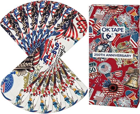 K Tape Kinesiology Tape, 250th Anniversary Waterproof Kinesiology Athletic Tape for Joint & Muscle Support, 2in×40PCS in Saudi Arabia