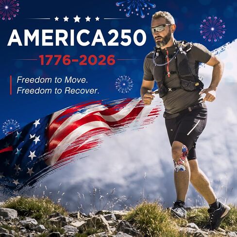 K Tape Kinesiology Tape, 250th Anniversary Waterproof Kinesiology Athletic Tape for Joint & Muscle Support, 2in×40PCS in Saudi Arabia