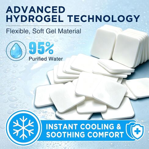 OK TAPE 2" Hydrogel Squares for Blisters, 50 Count, Cooling Gel Pad in Saudi Arabia