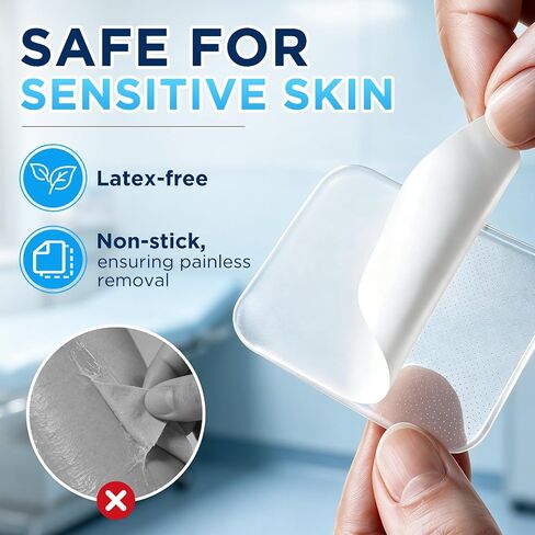 OK TAPE 2" Hydrogel Squares for Blisters, 50 Count, Cooling Gel Pad in Saudi Arabia