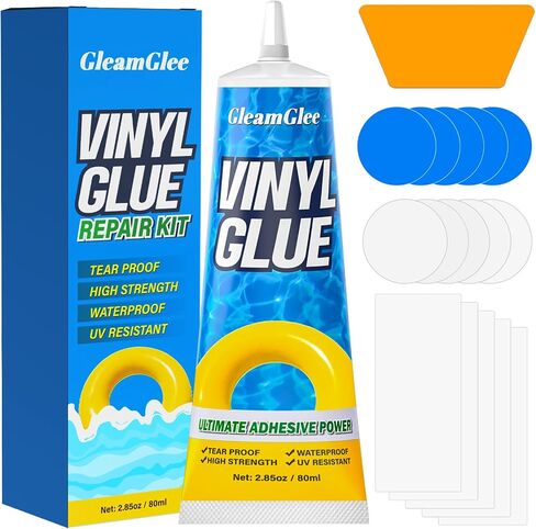 Air Mattress Patch Kit, Heavy-Duty Flexible Waterproof Vinyl Repair Kit in Saudi Arabia