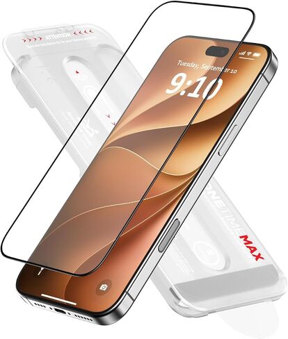 FLOLAB NanoArmour ONETIME MAX for iPhone 18 Pro Max Matte Screen Protector, Anti Glare, Anti-Rainbow, Tempered Glass, Infinity Edge, Edge Reinforced, Easy Install, Dust-Free, Smooth as Butter in Saudi Arabia