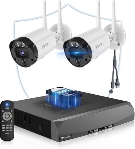 4K Security Cameras Wireless Outdoor, Home WiFi Video Surveillance System in Saudi Arabia