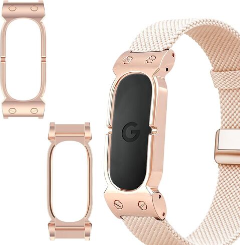 Zinc Alloy Metal Frame for Fitbit Air, Premium Anti-Scratch Watch Protective Case in Saudi Arabia
