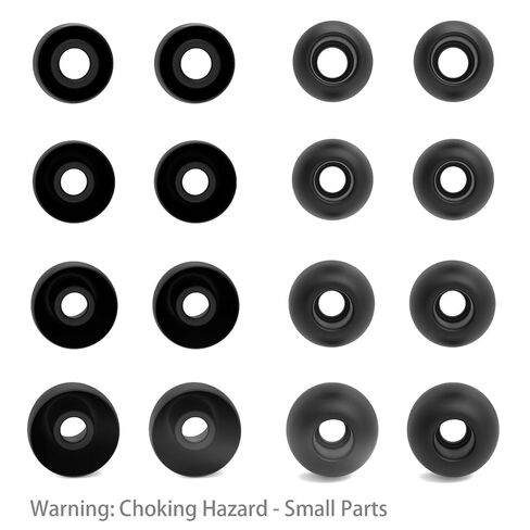 Vykyntow 8 Pairs Replacement Ear Tips Compatible with PlayStation PULSE Explore, with 3 in 1 Cleaner Kit, Silicone Ear Tips (XS/S/M/L) in Saudi Arabia