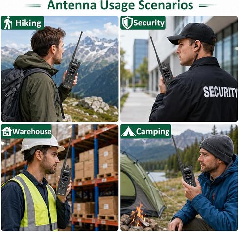 UV-32 DM-32 SMA‑Female High Gain Walkie Talkie Antenna for Baofeng in Saudi Arabia