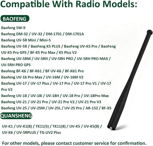 UV-32 DM-32 SMA‑Female High Gain Walkie Talkie Antenna for Baofeng in Saudi Arabia