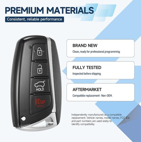 Smart Key Fob Remote for Hyundai Santa Fe 2013 2014 2015 2016 2017 2018 Car Keyless Entry SY5DMFNA04 95440-4Z200 315MHz 46 in Kuwait