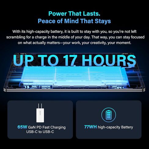 GEEKOM GeekBook X16 Pro Laptop, 16" 2.5K IPS, 2.8 lb Ultra-Light Notebook in Saudi Arabia
