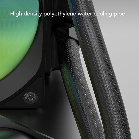 360mm AIO CPU Liquid Cooler, PWM Control CPU Water Cooler with RGB Light, CPU Radiator Fan for LGA 1700/1200/2066/2011-3/2011/1156/1155/1151/1150, AM5/AM4/AM3+ AM2+ FM2+ FM2 in Saudi Arabia