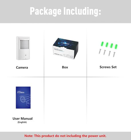 REVOTECH PIR POE IP Camera, HD 3MP Indoor Security Camera P2P 3.7mm Lens 940nm Invisible LEDs IR Night Vision H.265 CCTV Cam (IPIR-P White) in Saudi Arabia