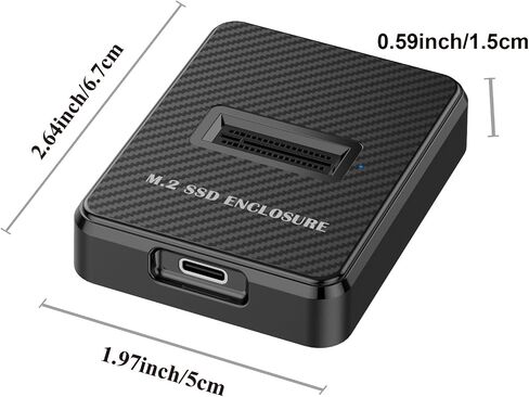 محول قارئ USB-C M.2 SSD لمفتاح NVMe SATA M ومفتاح B+M in Kuwait