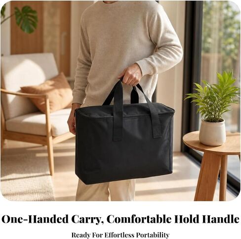 Desktop Computer Case with Shock Absorbing Padding and Adjustable Divider for Pc Components Accessories Suitable for Office Commute in Kuwait