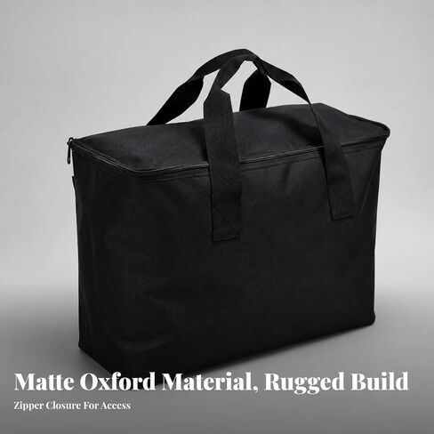 Desktop Computer Case with Shock Absorbing Padding and Adjustable Divider for Pc Components Accessories Suitable for Office Commute in Kuwait