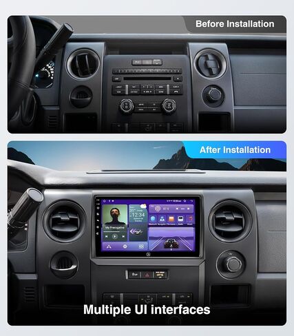 4G+64G Car Radio Stereo for Ford F150 2009-2012,2013 2014 STX XL in Saudi Arabia