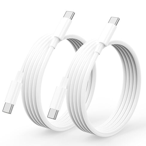 كابل 3FT USB C إلى USB C، 2 حزمة سلك CarPlay لشاحن من النوع C لهاتف iPhone 17/16 in Kuwait