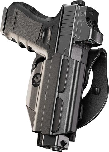 Orpaz T41 Universal Adjustable Holster, Modular Level 1, 2 & 3 Retention, Optics Ready OWB Polymer Duty Holster, Made in Israel in Kuwait