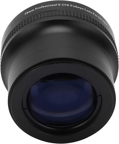 58mm 0.25x Fisheye Lens, with Built in Macro Lens for 58mm Camera Lenses in Saudi Arabia