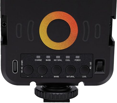 Cryfokt Rechargeable LED Video Light with Cold Shoe Mount in Saudi Arabia