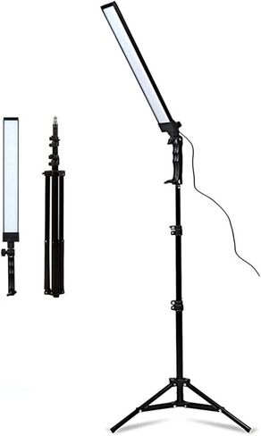 Photography Studio LED Lighting Kit Dimmable Video Lamp Handheld Fill with Holder 24W 3200K-5500K in Saudi Arabia
