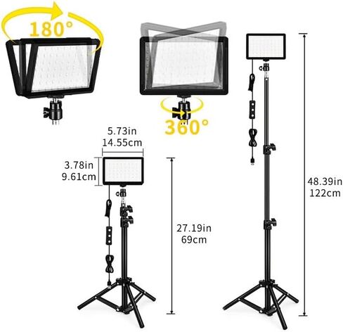 Square Fill Light Professional Photography Indoor Special Effects Lighting Live Broadcast Tablet in Saudi Arabia