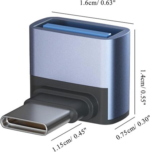 ذكر إلى USB أنثى محول للكمبيوتر المحمول كابل محول مزامنة البيانات موصل محول الشحن in Kuwait