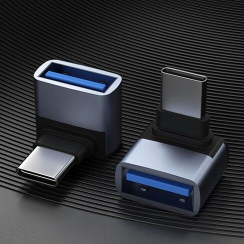 ذكر إلى USB أنثى محول للكمبيوتر المحمول كابل محول مزامنة البيانات موصل محول الشحن in Kuwait