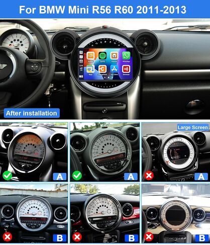 Car Radio for Mini Cooper Countryman R60 2011 2012 2013 2014 2015 2016 in Kuwait
